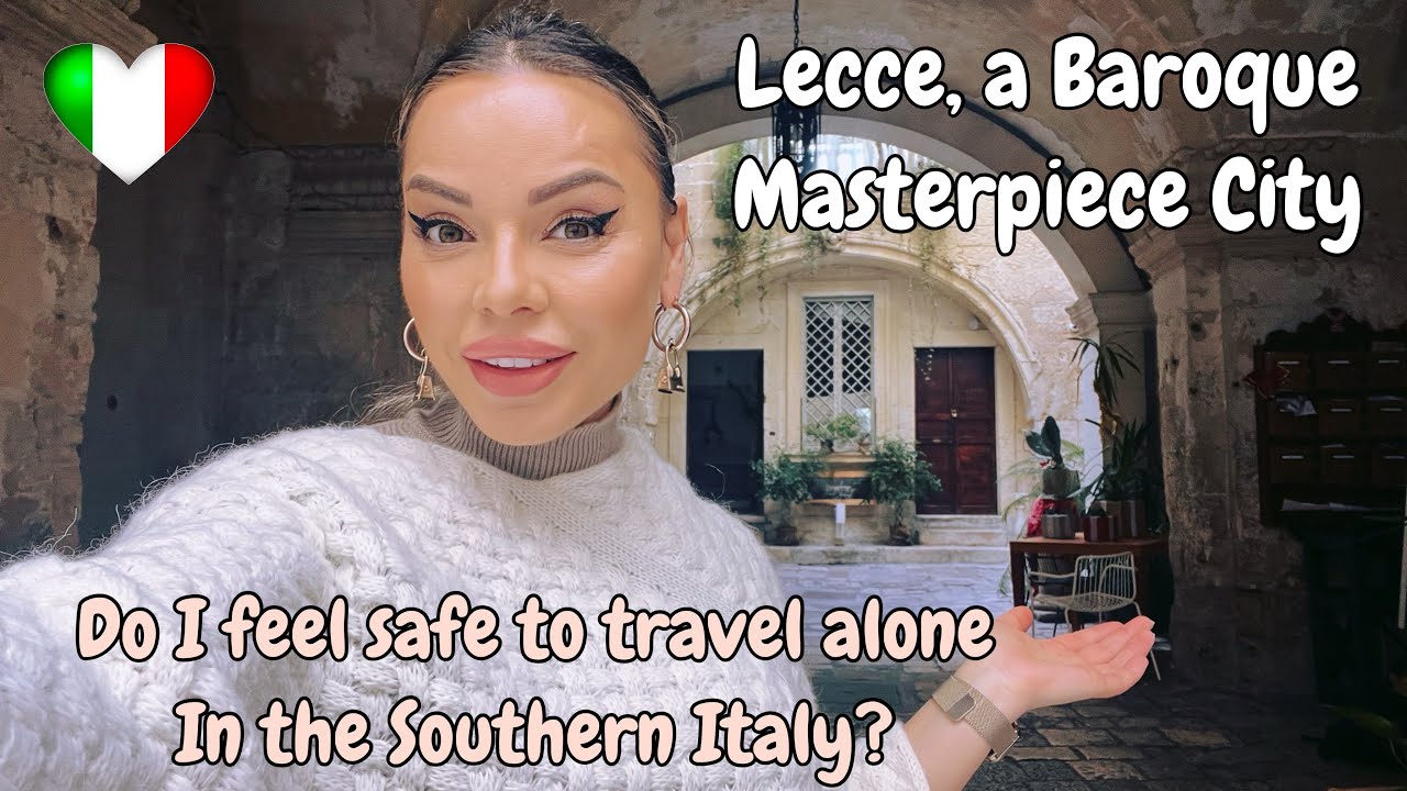 WOMAN TRAVELS SOLO AROUND ITALY | DO I FEEL SAFE IN SOUTHERN ITALY?| #vlog#italytravel#mylife#lecce