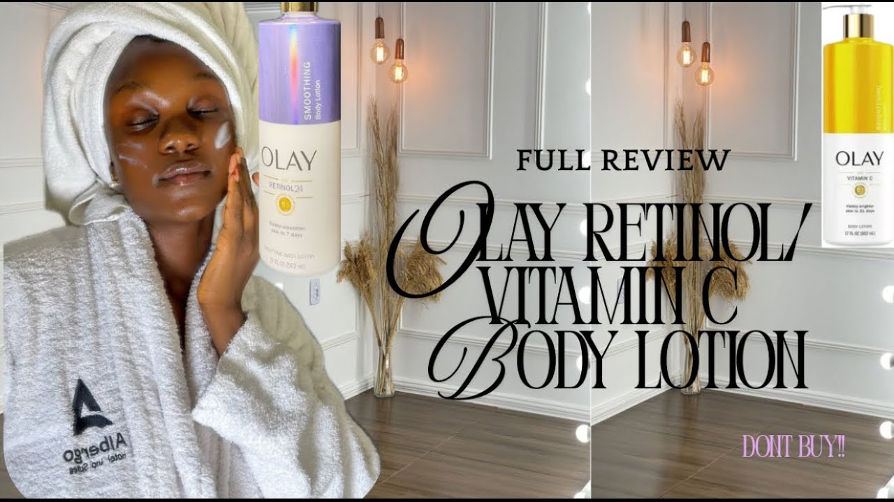 ✨ Olay Vitamin C vs Retinol Body Lotion | Which One Actually Works Better?