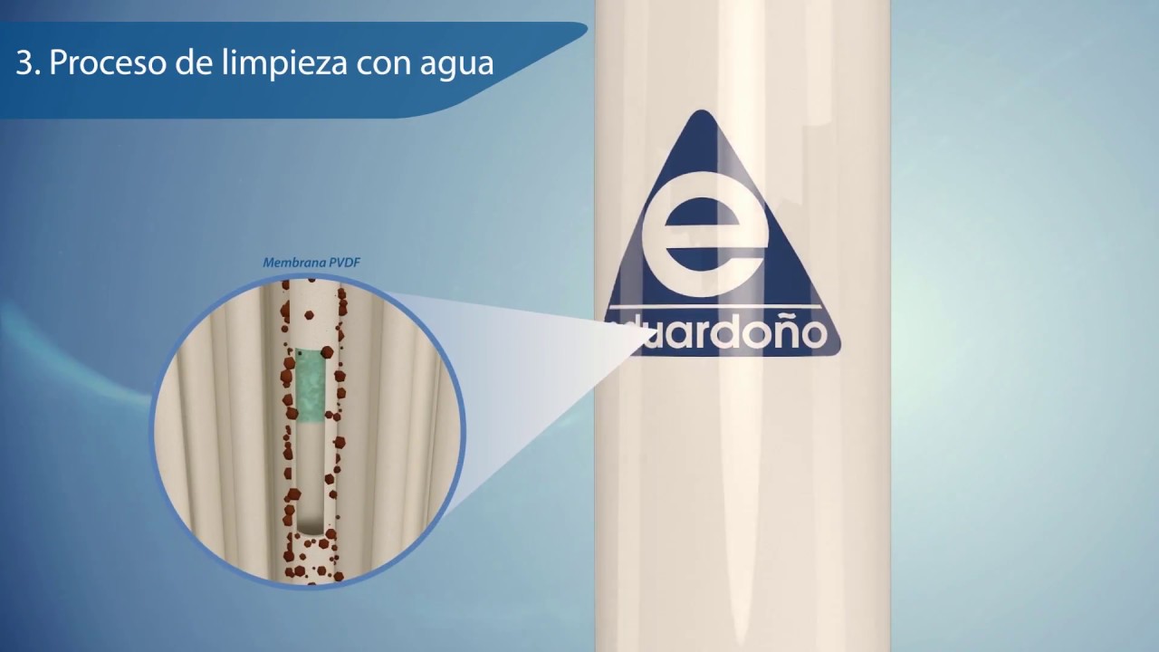 Planta de ultrafiltración para potabilizar el agua