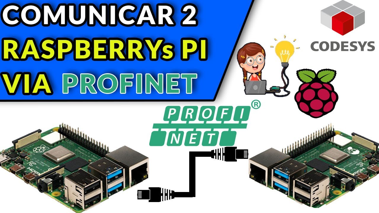 🔵✅CODESYS 3.5 & PROFINET - COMUNICAR 2 RASPBERRY PI VIA PROFINET ((PROFINET DEVICE & CONTROLLER))