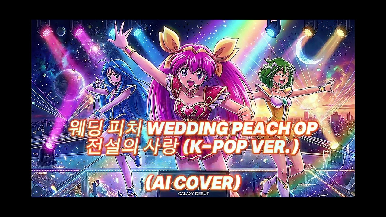 웨딩 피치 (Wedding Peach) OP - 전설의 사랑 (K-Pop Ver.) (AI Cover)