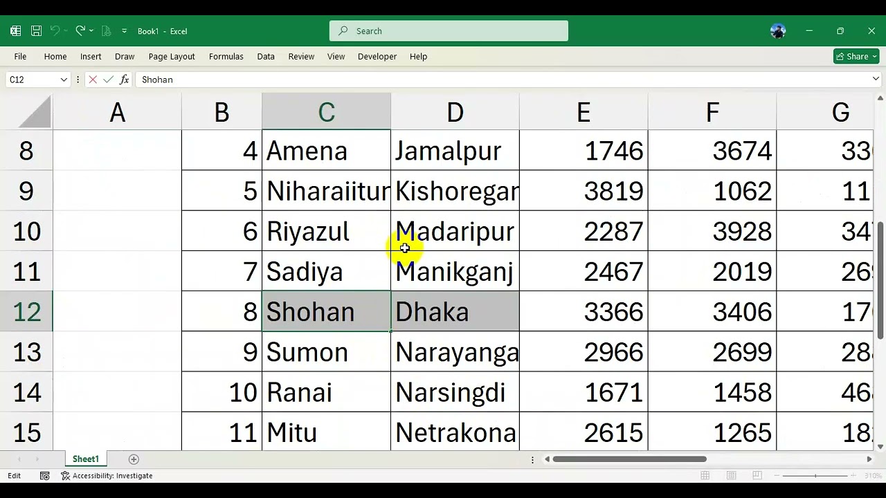 Microsoft Excel Class 07 | TRIM, UPPER, LOWER, PROPER, COUNTIF, COUNTBLANK, ISNUMBER, ISTEXT