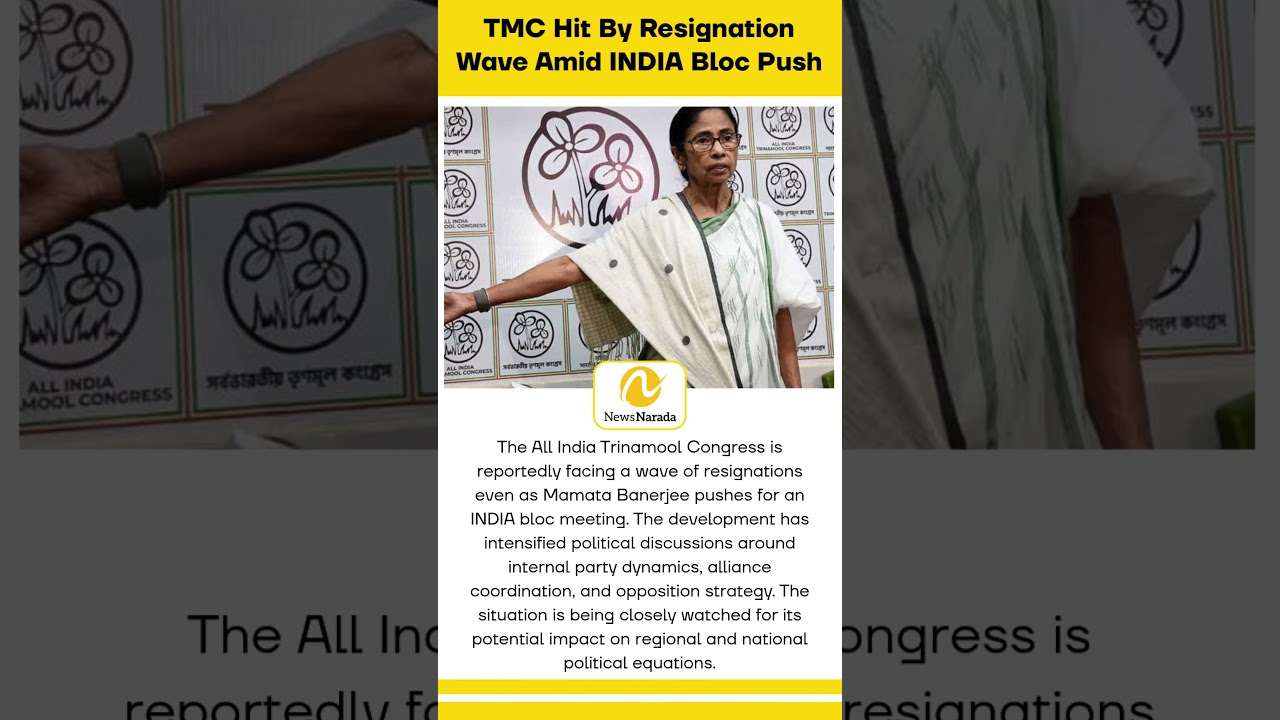 TMC Hit By Resignation Wave Amid INDIA Bloc Push