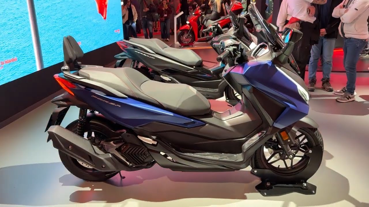 Обзор Honda Forza 125 (2026) &ndash; EICMA 2025, Милан