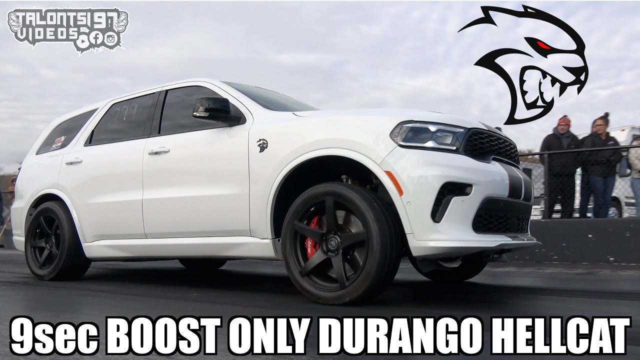 Moms DURANGO HELLCAT Goes 9s BOOST ONLY!
