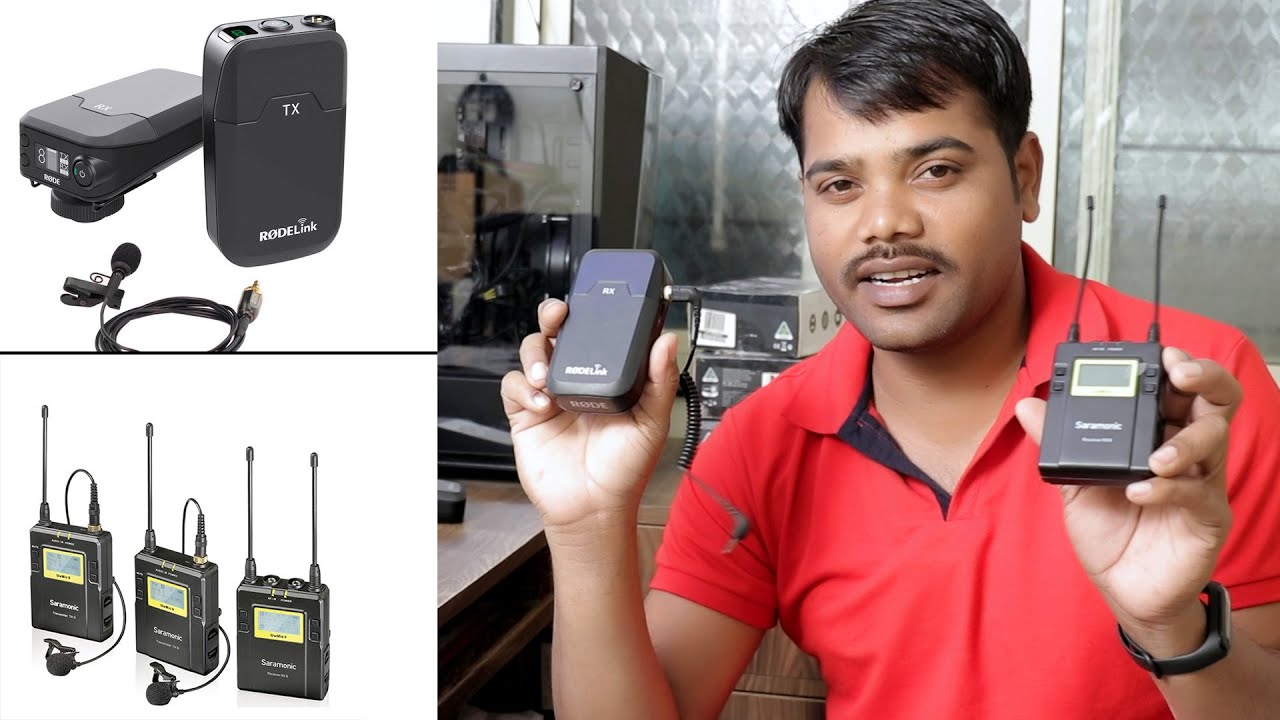 Saramonic uwmic9 vs Rodefilmmaker Wireless Microphone review & Voice Test