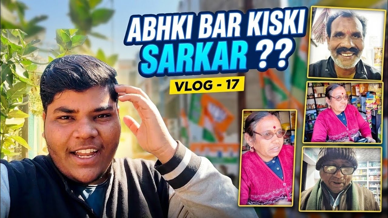 Abki Baar Kiski Sarkar? 🤔 Modi Ya Rahul? | Public Opinion Vlog – 17 🇮🇳🔥