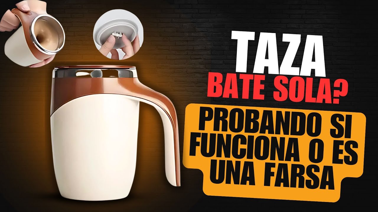 ¿Vale la pena comprar la taza batidora automática? 🔋 Reseña honesta