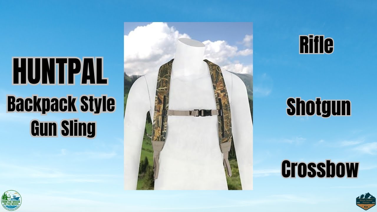 HUNTPAL Camo Backpack Rifle Sling