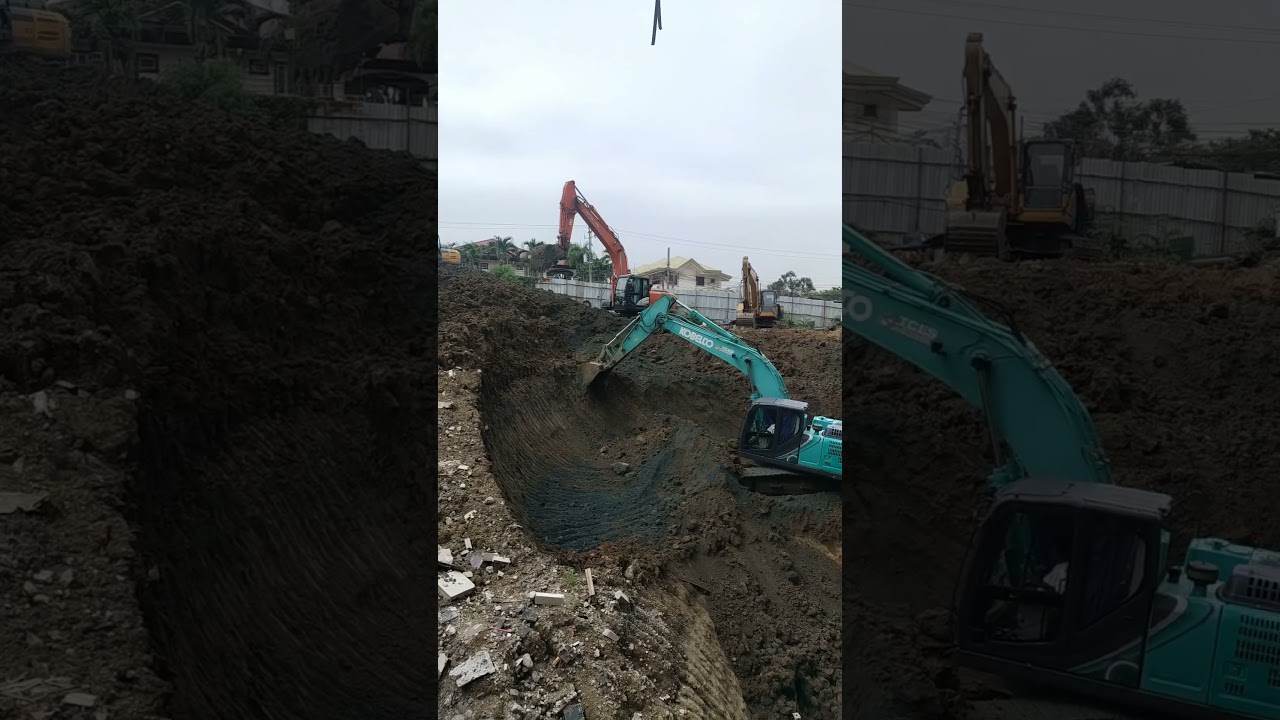 Bulk Excavation Works. #construction #shorts