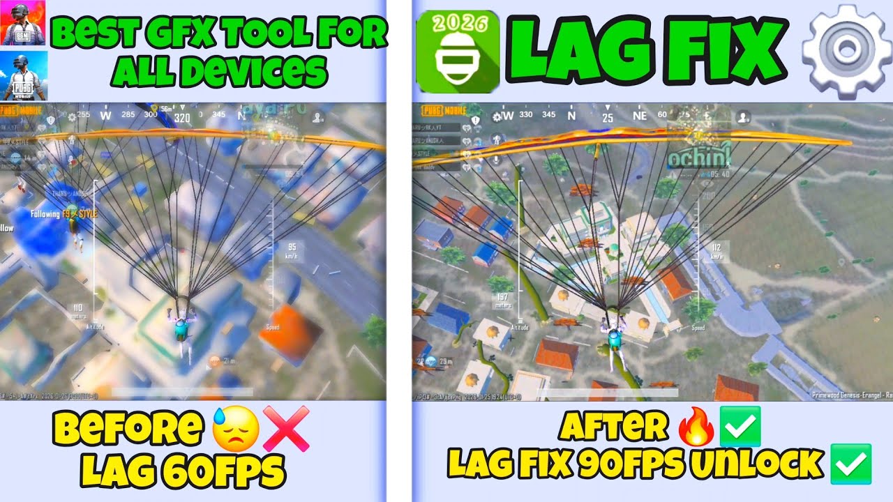Best GFX Tool for PUBG Mobile & BGMI (100% Working on All Devices) | Lag Fix 4.2 Update | No Ban 💯