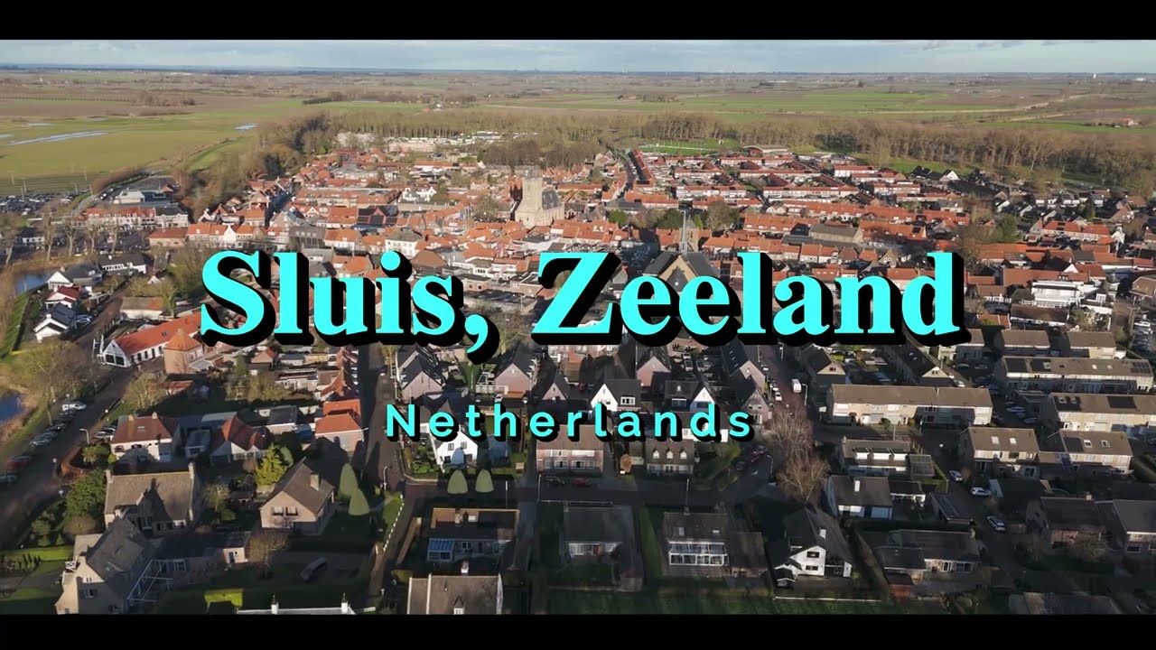 Sluis | Zeeland | Netherlands | 4K Cinematic Drone Footage | DJI Mini 4 Pro