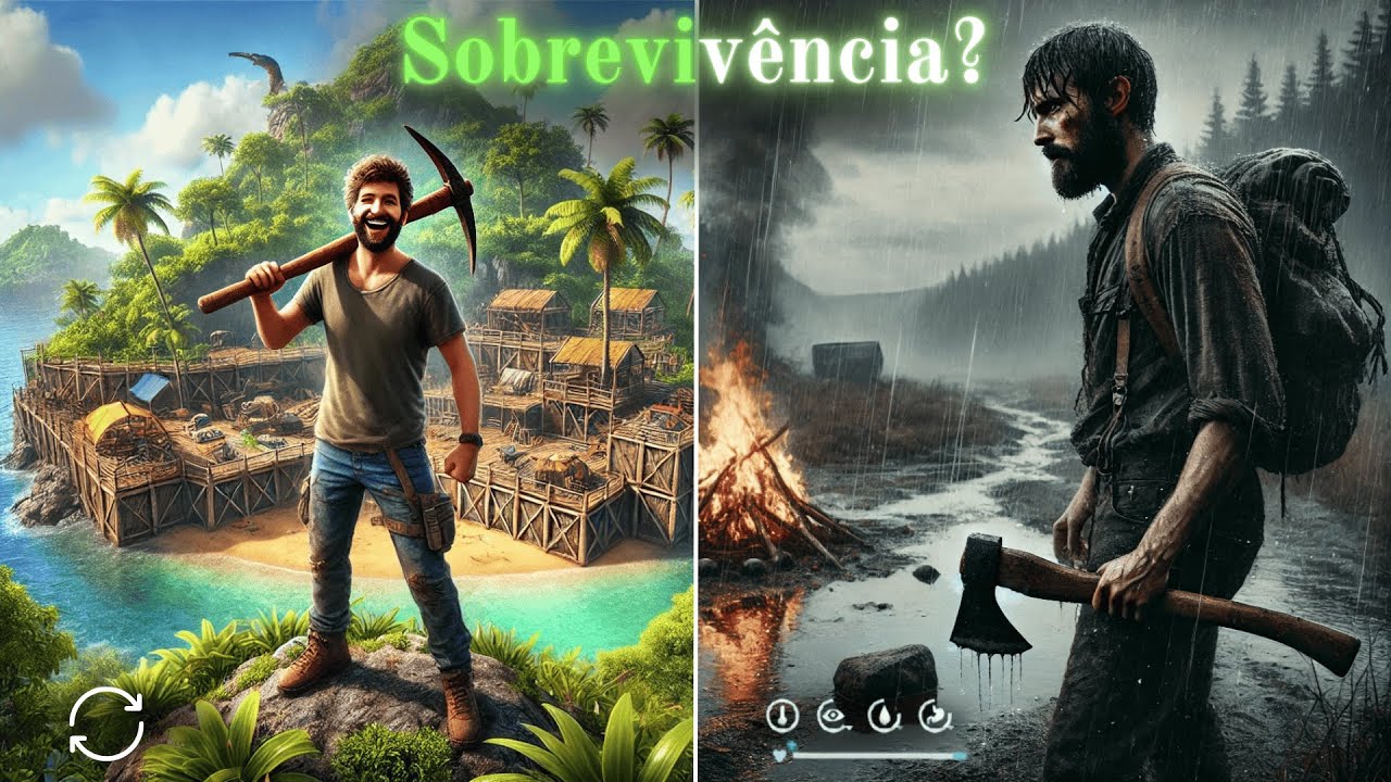 Jogos de sobrevivência não são sobre sobrevivência (Mas e se fossem?)
