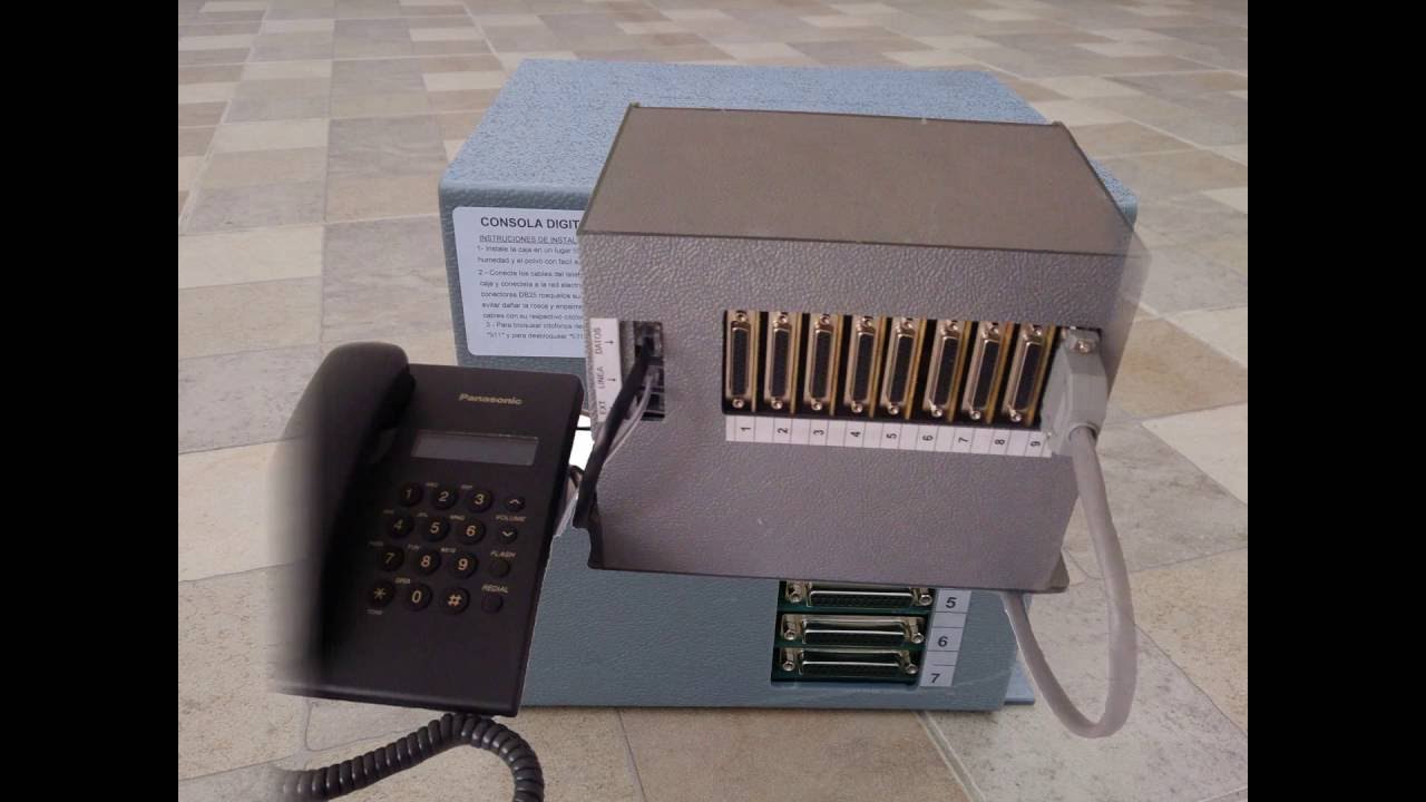 DISCITEL Consola Digital de Citofonia