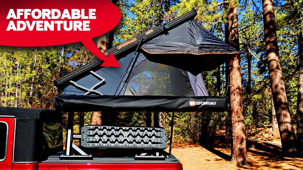 Affordable Adventure! The OPENROAD RoofTop Tent LT-Series Review