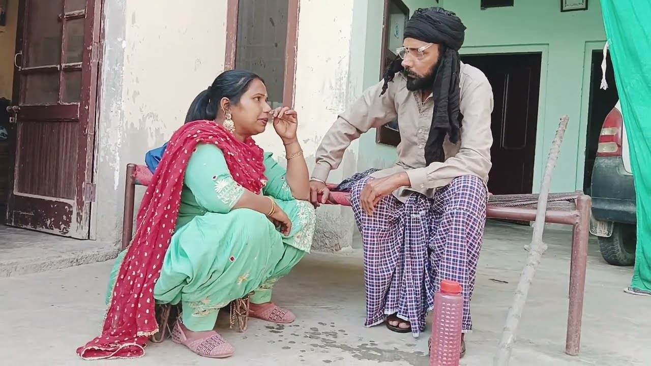 ਠਰਕੀ ਬਾਬ ਠੇ ਪਾਈਆਂ ਥਲਾ਼ Punjabi short movie 2026#viralvideo #trending 