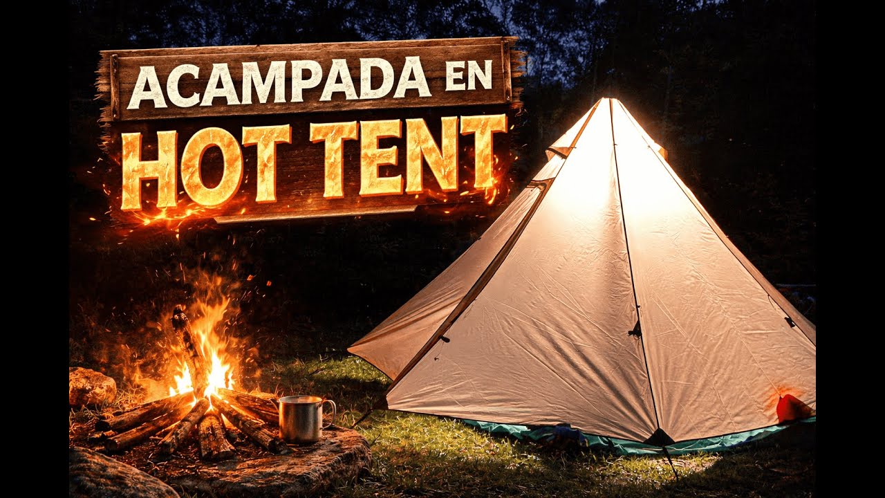 Acampando (o fallando?) en una hot tent