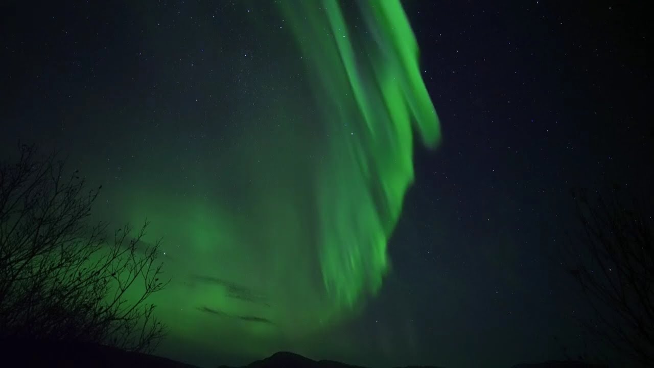 20221004 Aurora | Northern Lights | Nordlys | Tromsø Norway, 4K HDR Kvalsundet