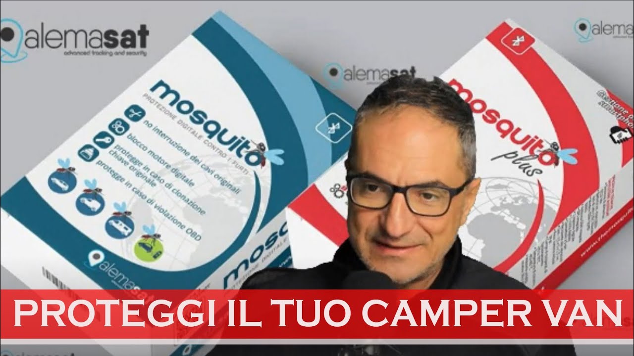 Mosquito: antifurto per camper