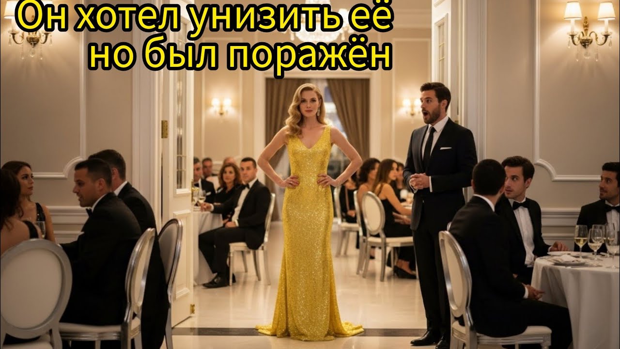 Мафиозный босс вызвал дочь уборщицы, чтобы унизить её… но она оказалась настоящей красавицей