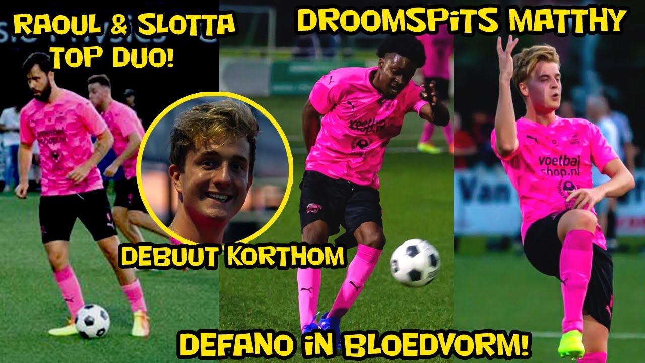 Super spits Matthy is back, Raoul & Slotta ijzersterk duo! Defano in bloedvorm, Debuut van Korthom!