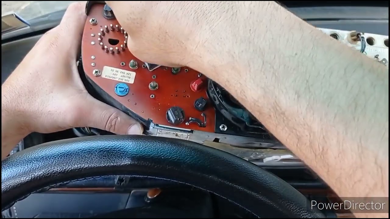 Mercedes-Benz w124 250 300 remove dashboard نزع طابلو مرسيدس
