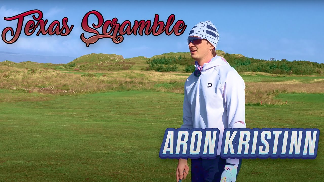 Brutta og Aron Kristinn | Brautarholt Golf Course