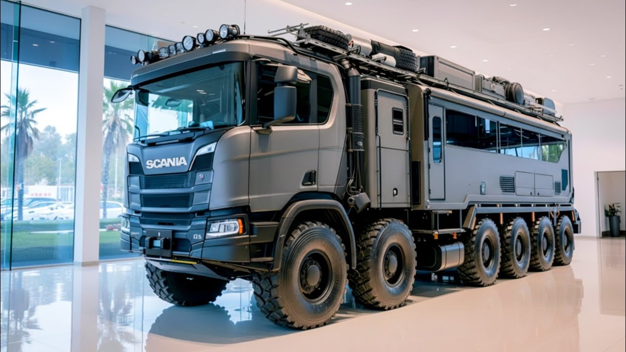2026 Scania TITAN12×12 Самый Огромный Грузовик Scania КоторыйНе Должен Быть На Дорогах@TechDrive-n3z
