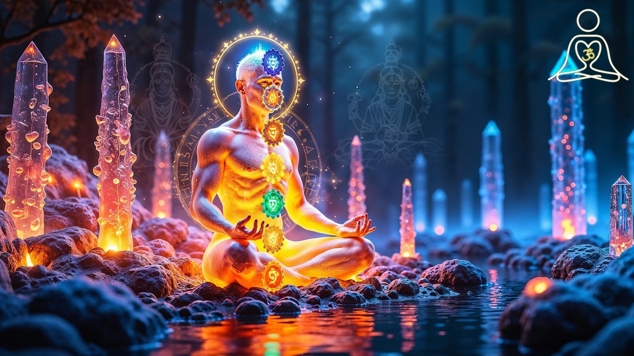 Equilibra los 7 Chakras Mientras Duermes • Limpieza del Aura • Libera Energía Negativa 528Hz