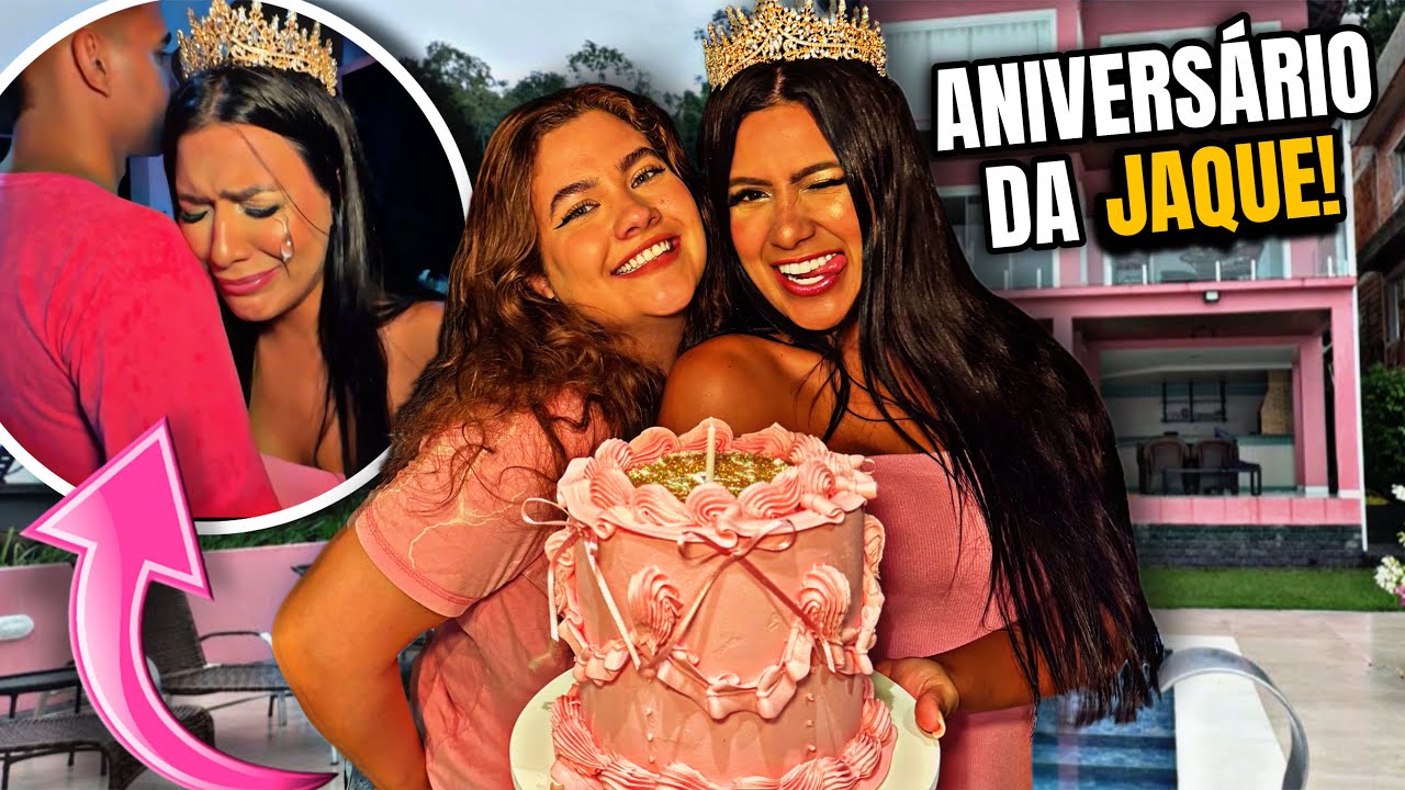 OLHA O QUE A CHUVA FEZ NO ANIVERSÁRIO DA JAQUE!