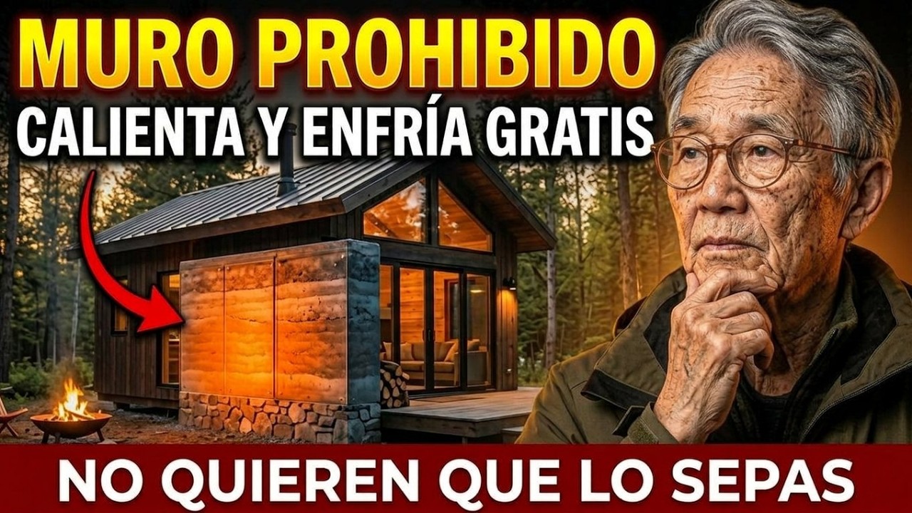 Este Muro Olvidado Calienta Y Enfría Tu Casa GRATIS. ¿Por Qué Lo ENTERRARON?