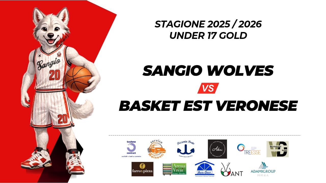 U17 Gold - Sangio Wolves vs Est veronese - 71-47