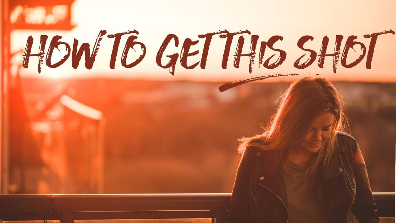 Simple Backlit Golden Hour Portrait Photography Tutorial (60 Seconds)