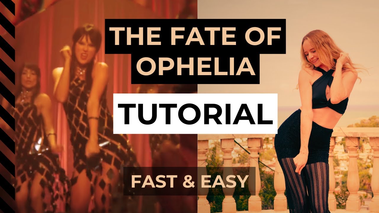 Taylor Swift - The Fate of Ophelia TUTORIAL