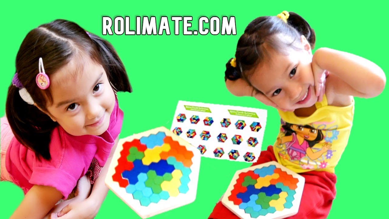 FREE Toy for Kids | Rolimate Wooden Hexagon puzzle | Fil-Am family vlog