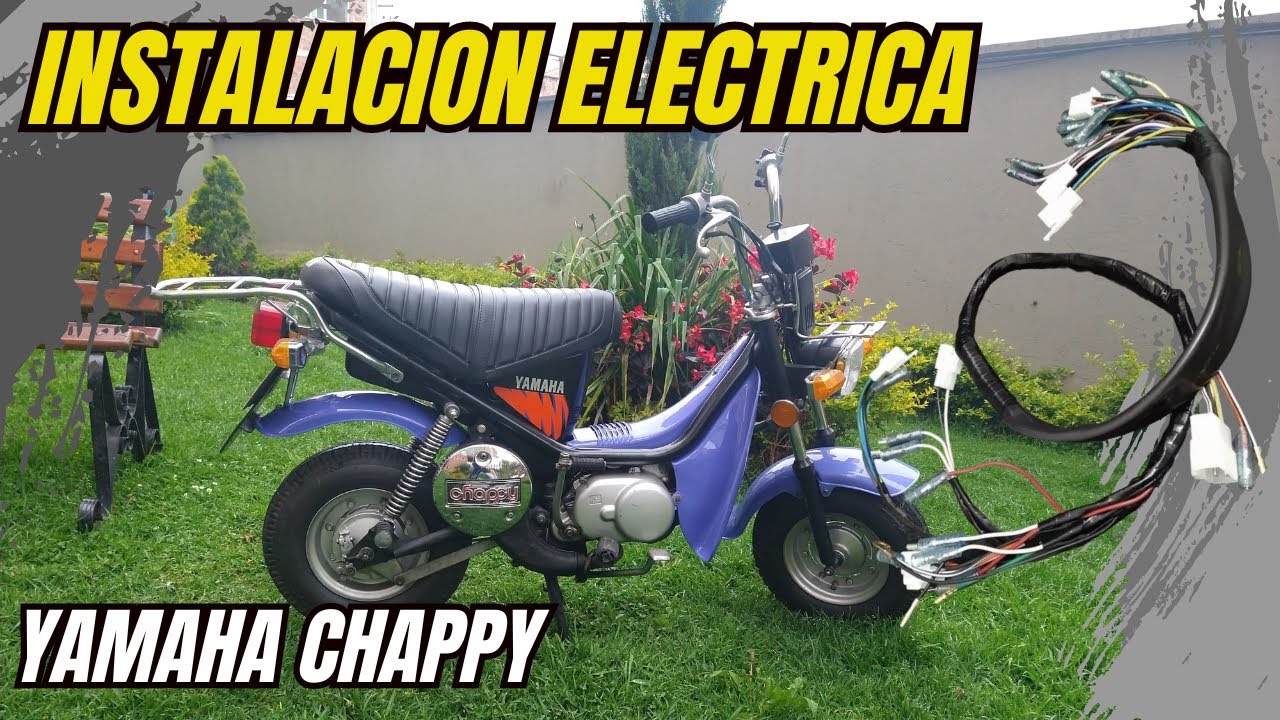 Instalacion electrica yamaha chappy LB 80