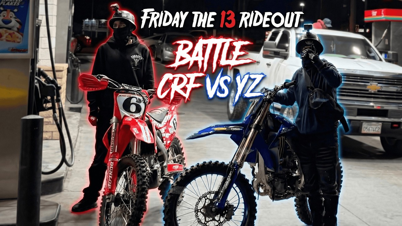 Friday the 13 Yz vs Crf battle😤