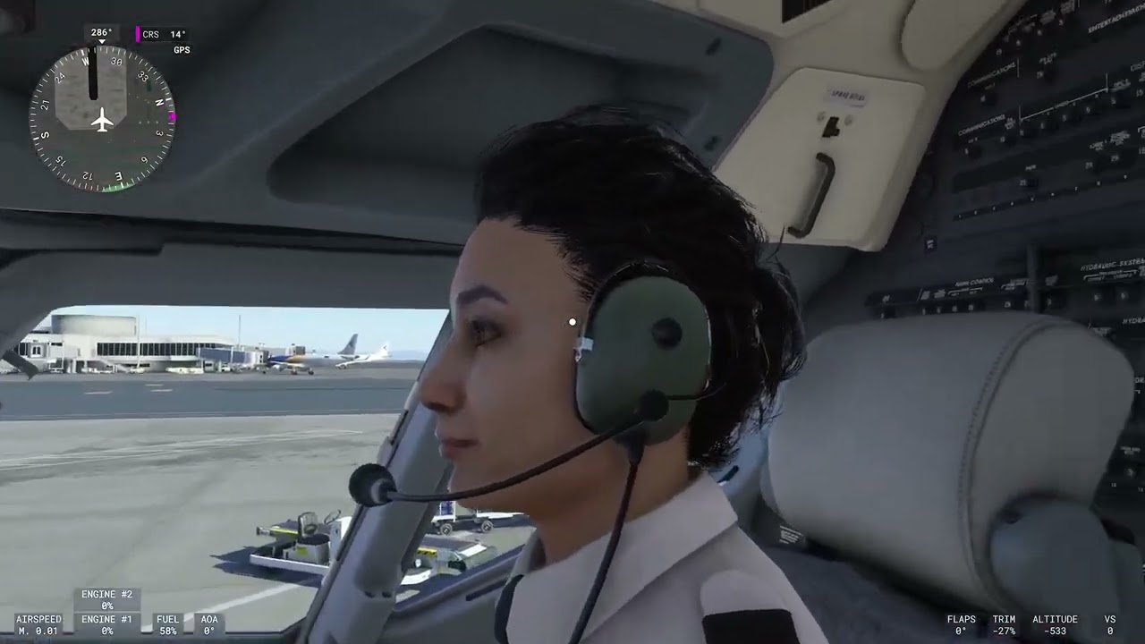 MS Flight Simulator 2024|Xbox Series X|Boeing B737 MAX|KSFO-KLAX|Privater Transfer 1/2