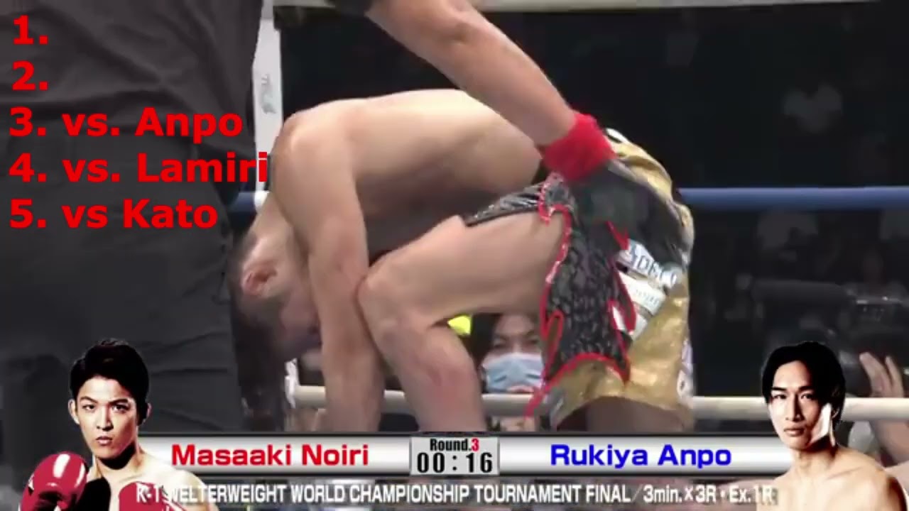 Masaaki Noiri Top 5 Knockouts