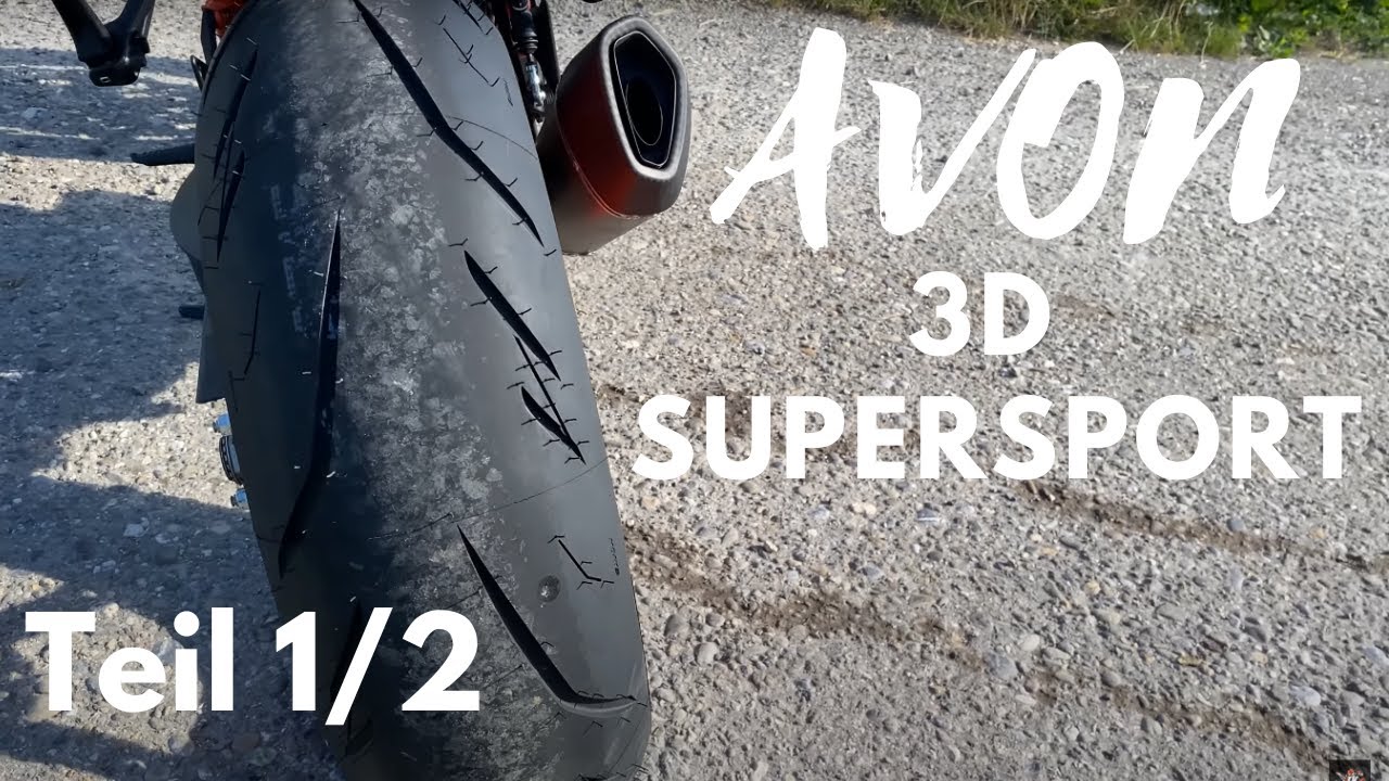 Avon 3D Supersport TEST | Teil 1/2 | Reifentest 2024 |KurvenradiusTV