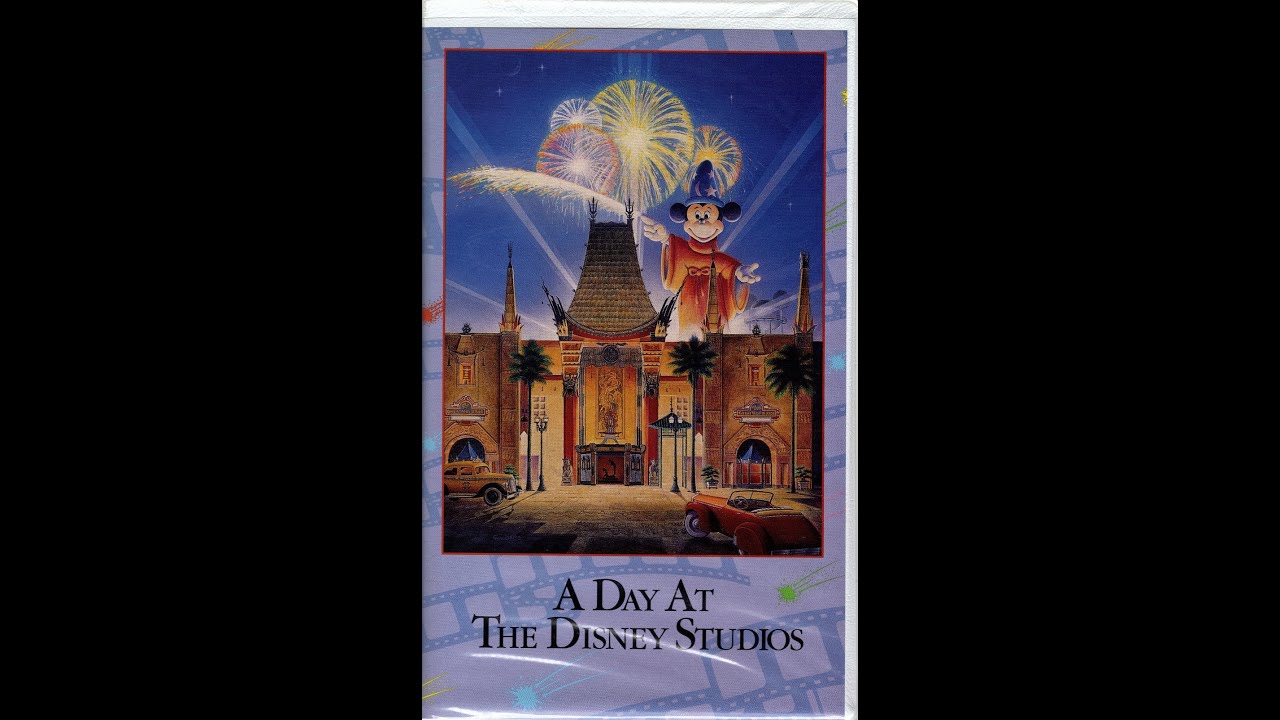 A Day At The Disney Studios VHS 1995