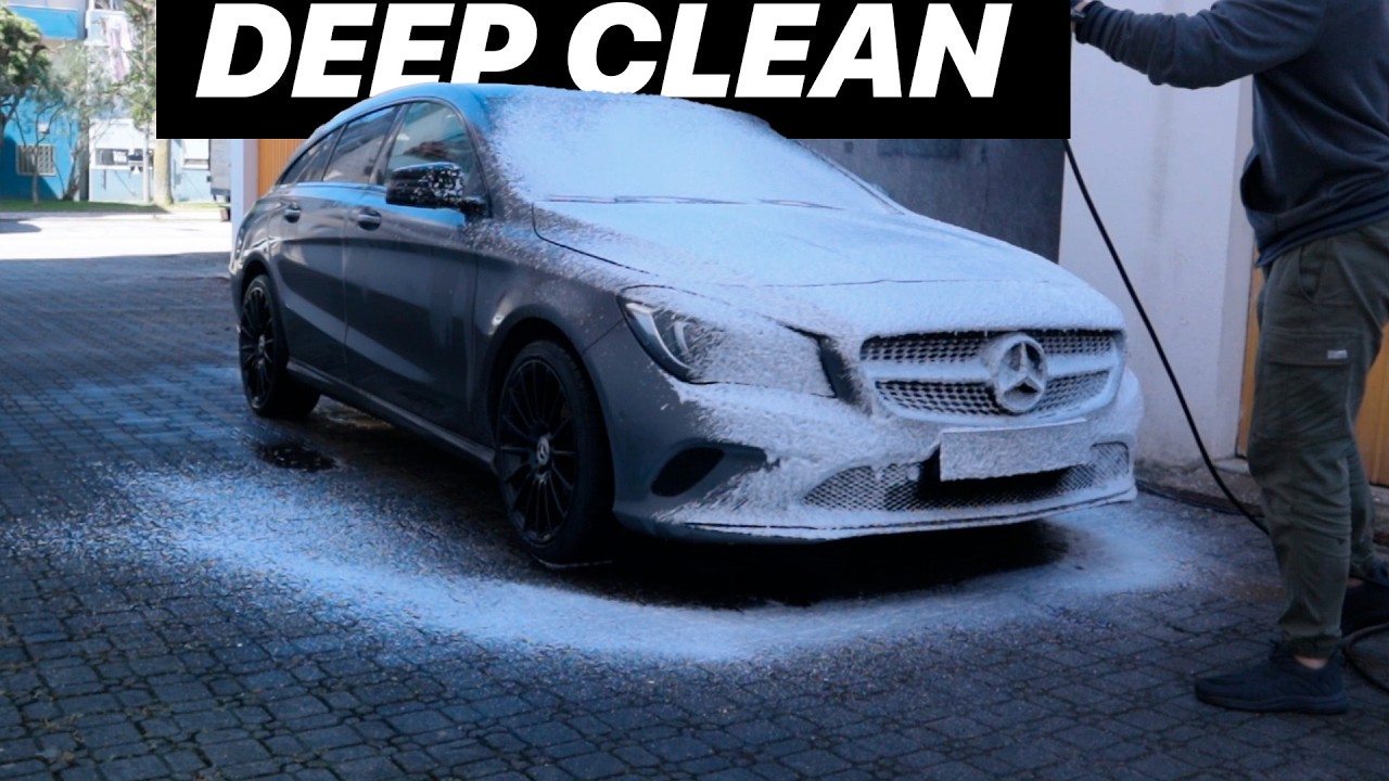 Dirty MERCEDES CLA180 Deep Clean | Exterior Car Detailing