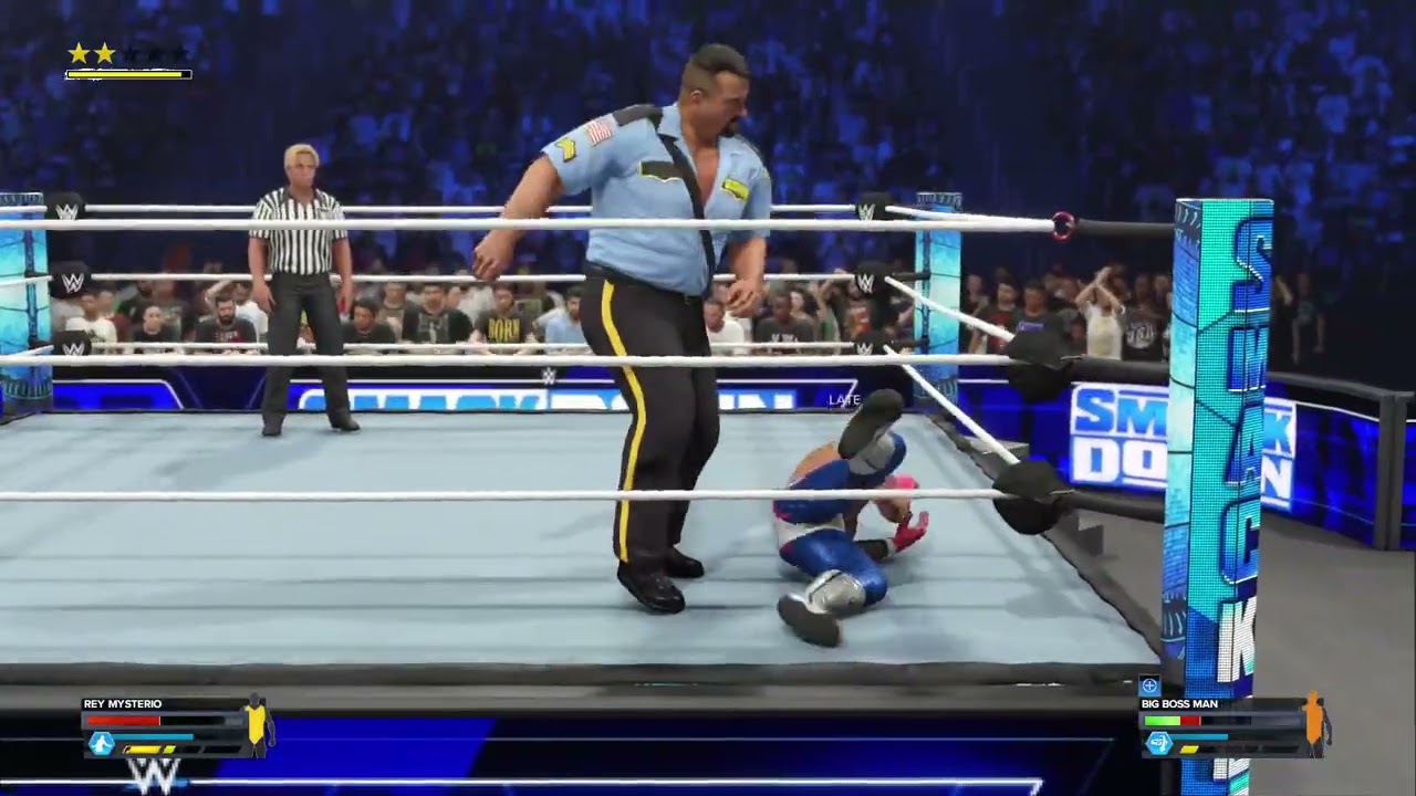 Rey Mysterio Pulls Off the Impossible Against Big Show! Stunning Upset Victory! #wwe #viral #gaming