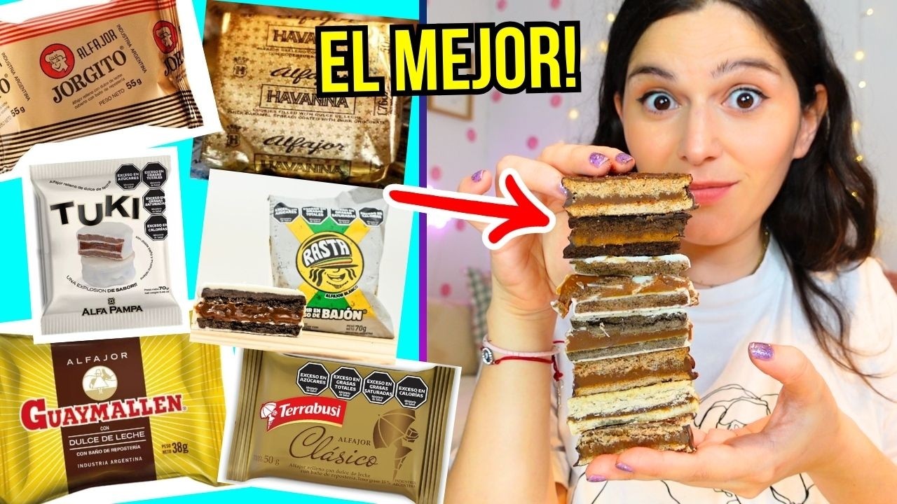 EN BUSCA DEL ALFAJOR con más DULCE DE LECHE 🇦🇷 ¡Los pesé uno por uno!