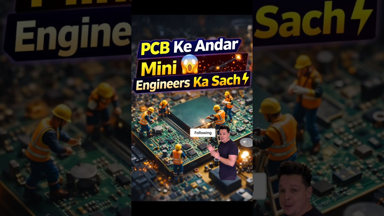 PCB Ke Andar Kya Hota Hai 😱Mini Engineers Repair Circuit Board Electronics Reality 