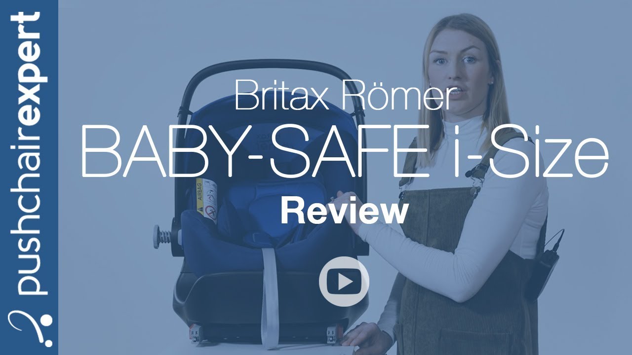Britax Römer BABY-SAFE i-SIZE Infant Carrier Up Close Review