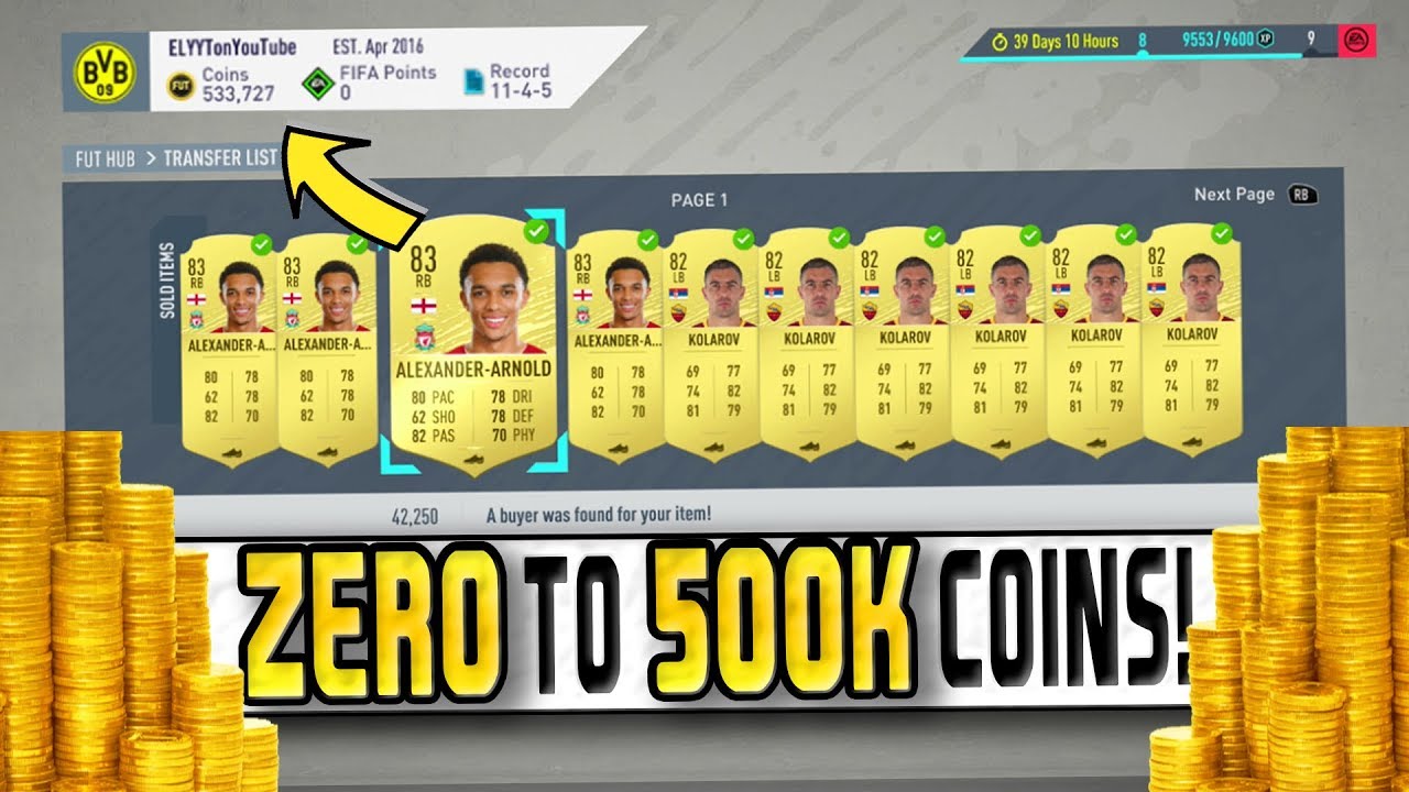 FIFA 20 TRADING ZERO TO 500K COINS! | TRADING TO GLORY #6 | FIFA 20 ULTIMATE TEAM