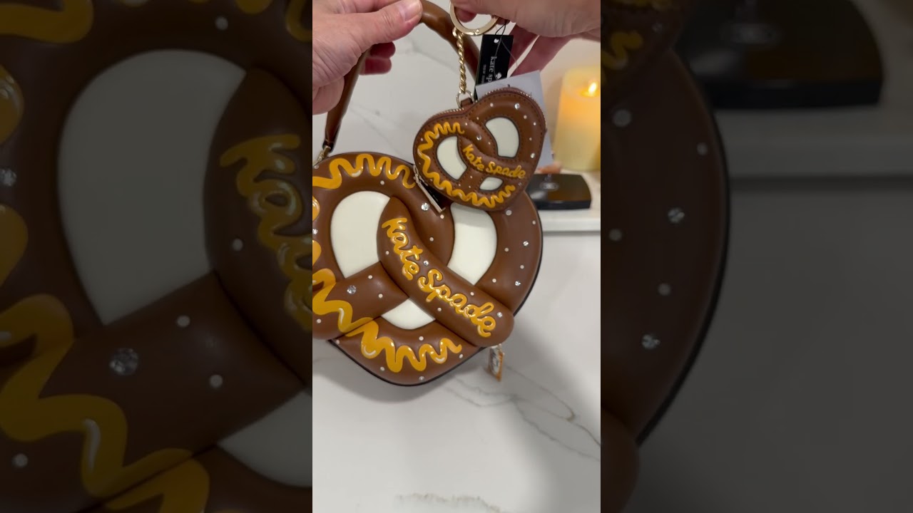 Going to Disneyland with my pretzel bag🥨🤭