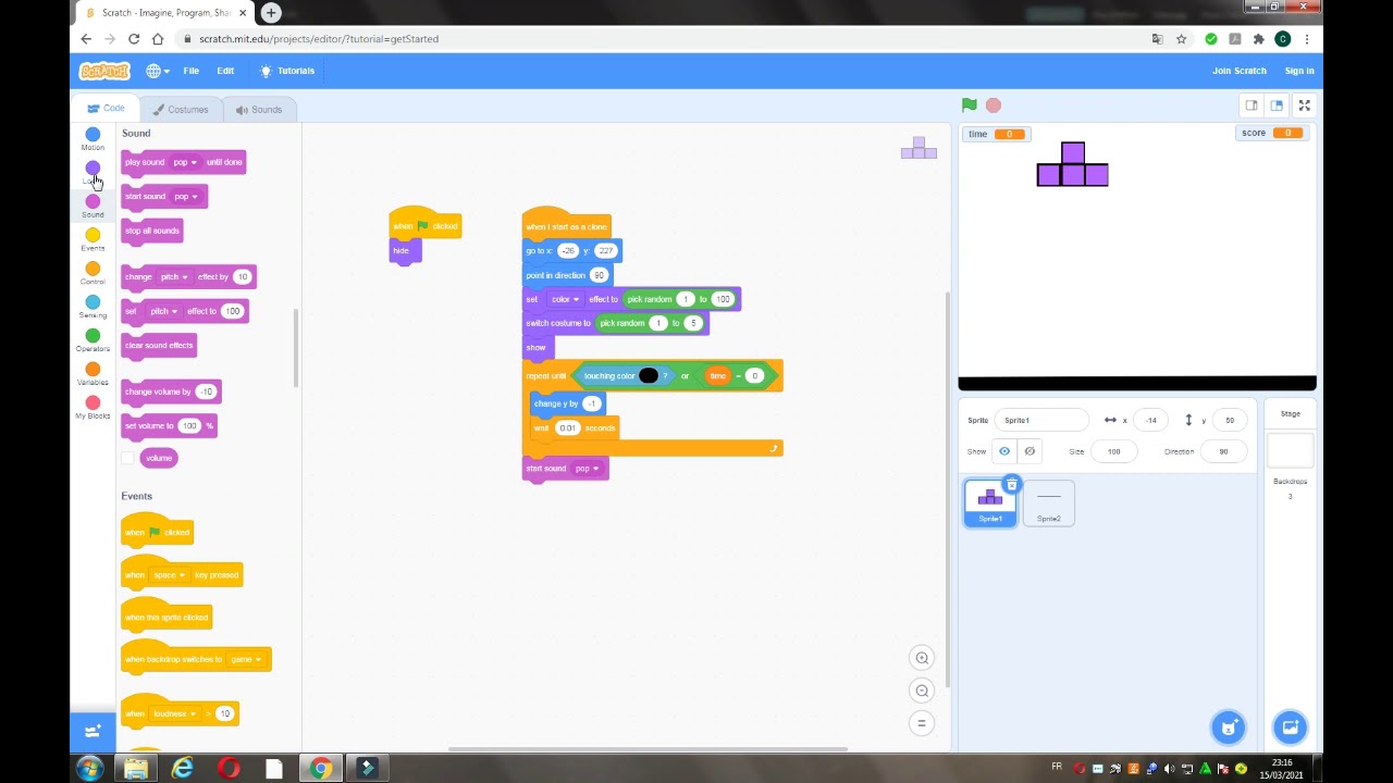 tetris game scratch by CHAHD EL ADIB2