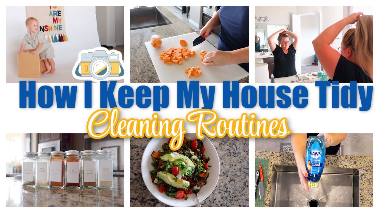 DAILY CLEANING ROUTINES 2022 | TIDY HOUSE HABITS | MOM TO MOMS